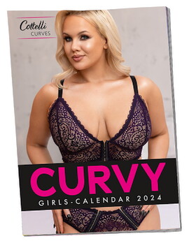 Pinup kalender Curvy Girls 2024