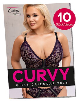 Pin-up Kalender Curvy Girls 2024- 10stk.