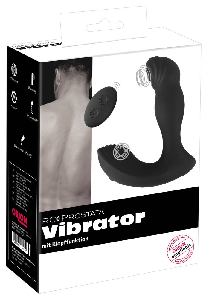 RC Prostata Vibrator med bankefunksjon